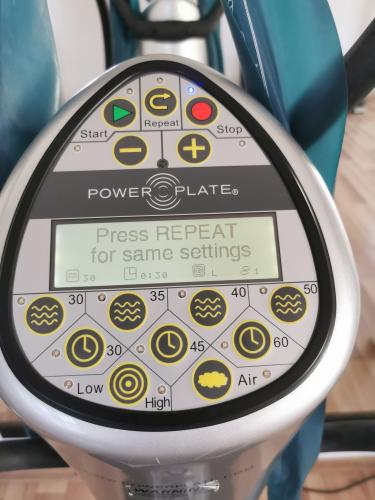 Power plate Pro 5 airdaption