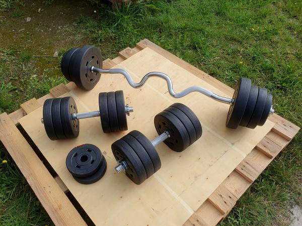 Sestavika: fitness sada 68kg za 2990,-