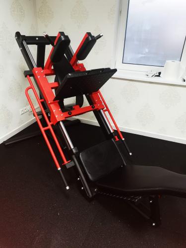 Leg press, hack dep