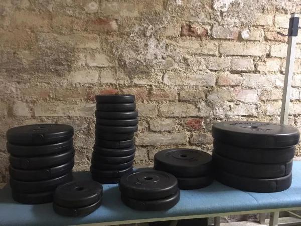 Sada kotoučů 102kg za 2990,-