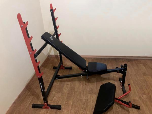 Posilovaci lavice Marbo MH-L107 2.0 + BICEPSOVÝ PULT
