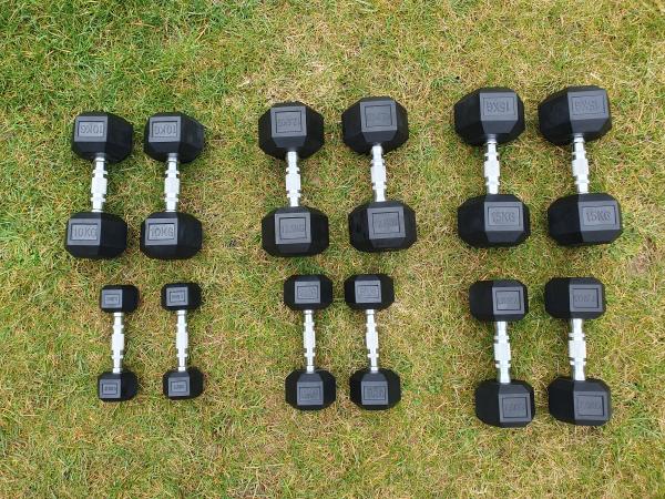 jednoruky inky - HEXA sada 105kg