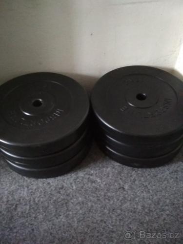 Sada kotoučů 6x10kg za 1990,-kč