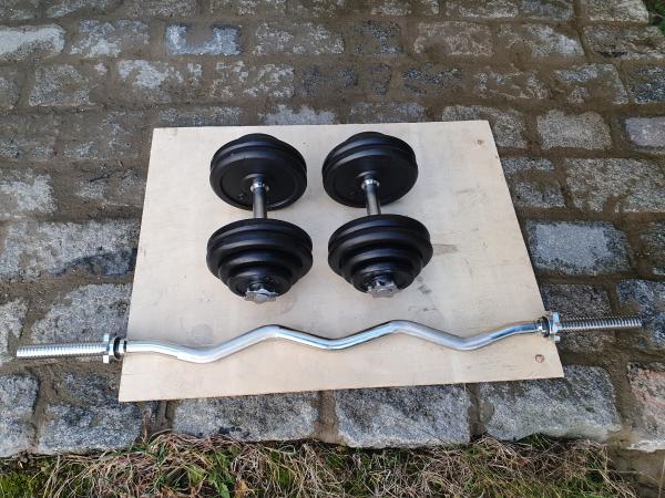 Sada činek 67,5kg