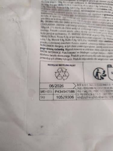 MyProtein Instant Oats 2,5 kg