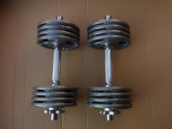 Jednoruky inky 2x12,5kg za 1790,-