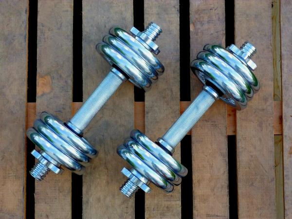 Jednoručky činky 2x10kg za 1990,- CHROM