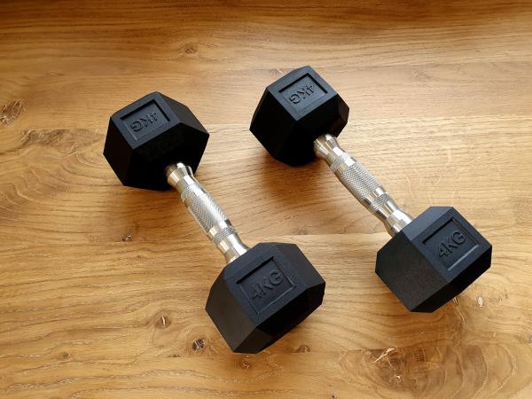 jednoručky činky - HEXA 2-10kg (108kg)