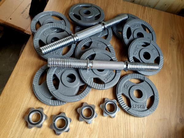 Jednoručky činky 2x10kg za 1490,-