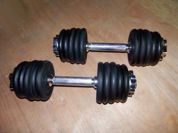 Jednoruky inky 2x10,5kg za 1550k