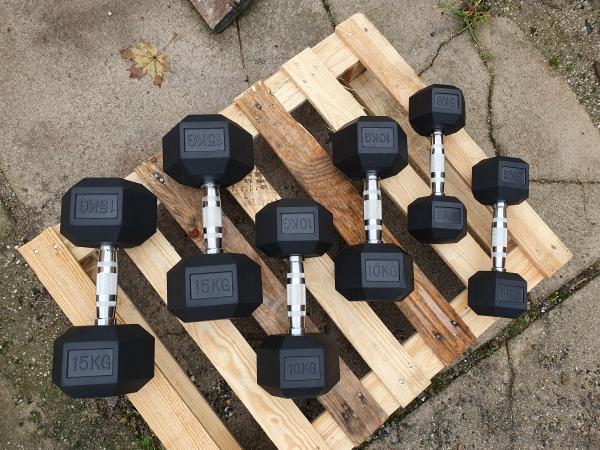 jednoru�ky �inky - HEXA - sada 230kg (5-25kg)