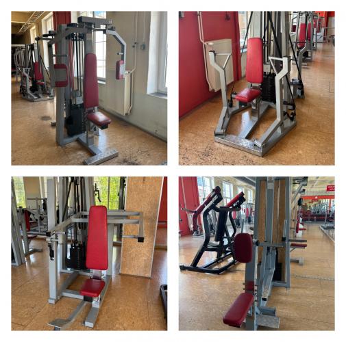 Stroje na prsa + z�da + ramena