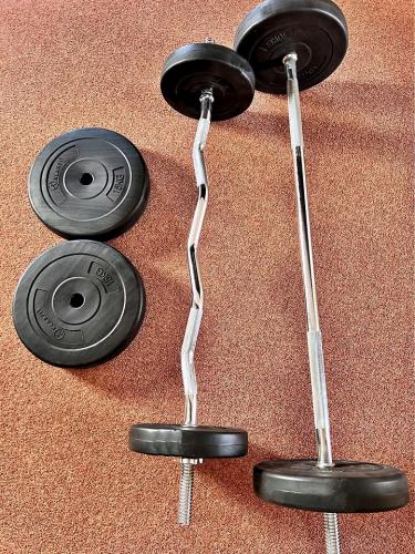 Sestavička: fitness sada 75kg za 3300,-